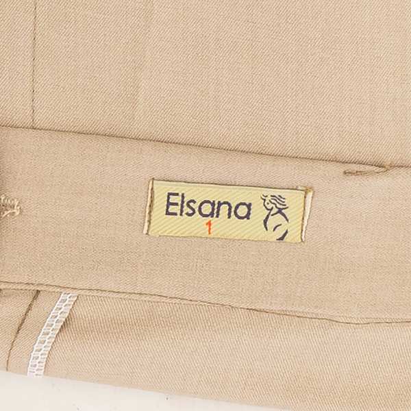ست کت و شلوار زنانه مشکی کرم السانا Elsana مدل نوژان کد 2539 - تصویر 11
