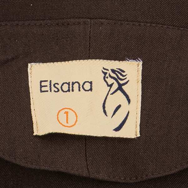 کت زنانه قهوه ای السانا Elsana مدل هومان کد 2517 - تصویر 6