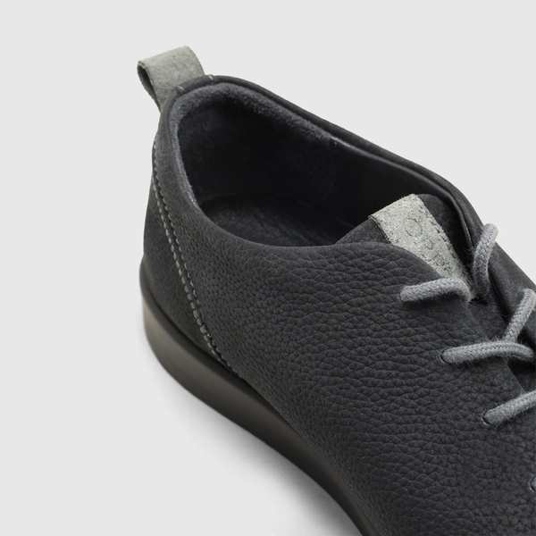 کفش اسنیکرز چرم طبیعی زنانه حریر دودی اورز Orez مدل MIA SNEAKER - تصویر 2