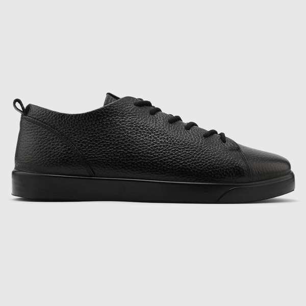کفش اسنیکرز چرم طبیعی زنانه فلوتر مشکی اورز Orez مدل MIA SNEAKER