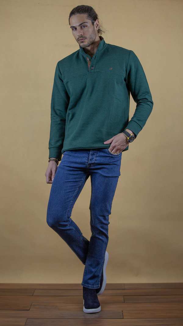 تی شرت زمستانه مردانه 70025 برندس Brands