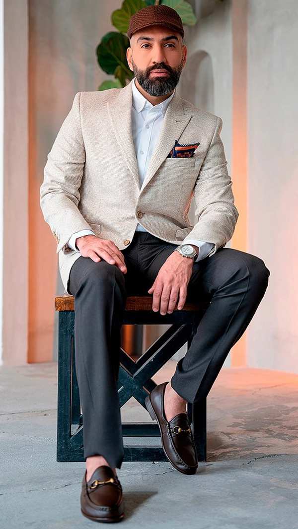 کت تک مردانه 40016 برندس Brands