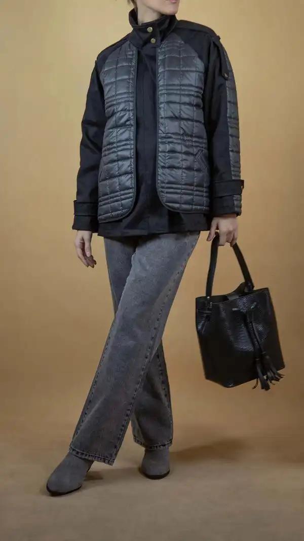 کاپشن زنانه 80083 برندس Brands