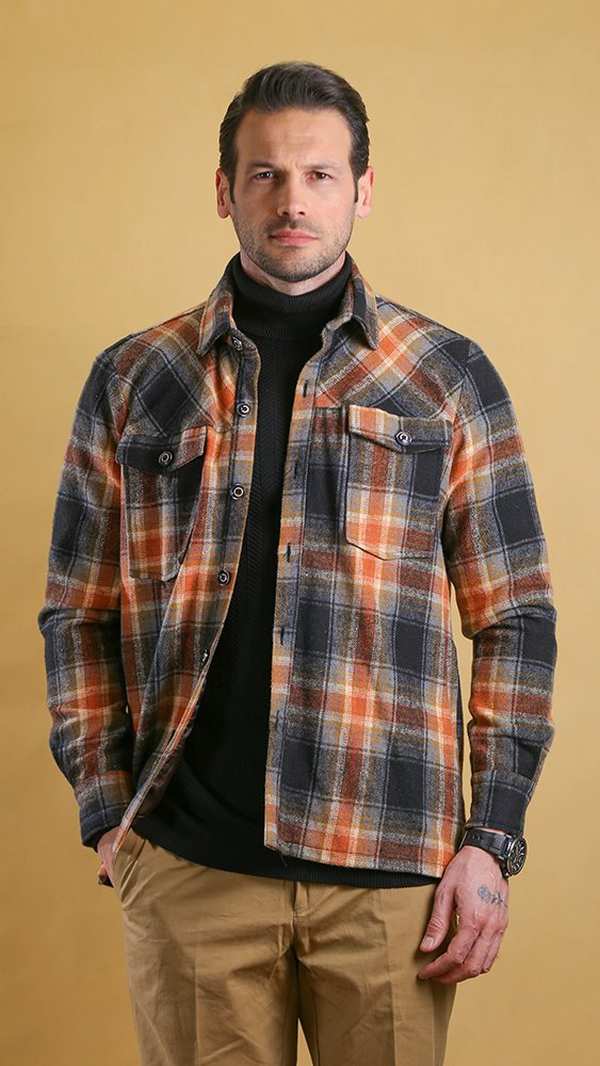 شکت مردانه 80043 برندس Brands