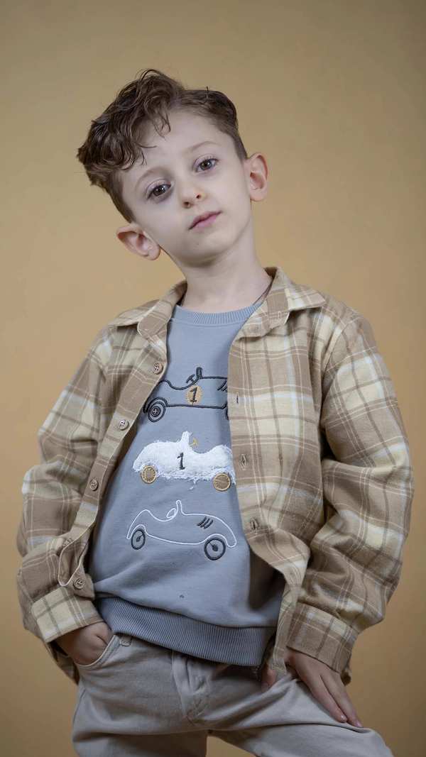 ست دو تکه پسرانه 33551 برندس Brands