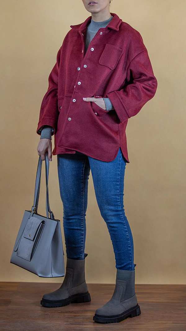 پالتو زنانه J1045 برندس Brands - تصویر 3