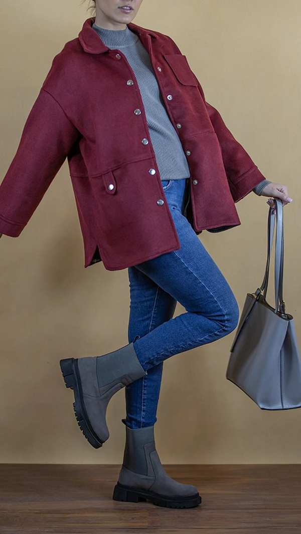 پالتو زنانه J1045 برندس Brands - تصویر 4
