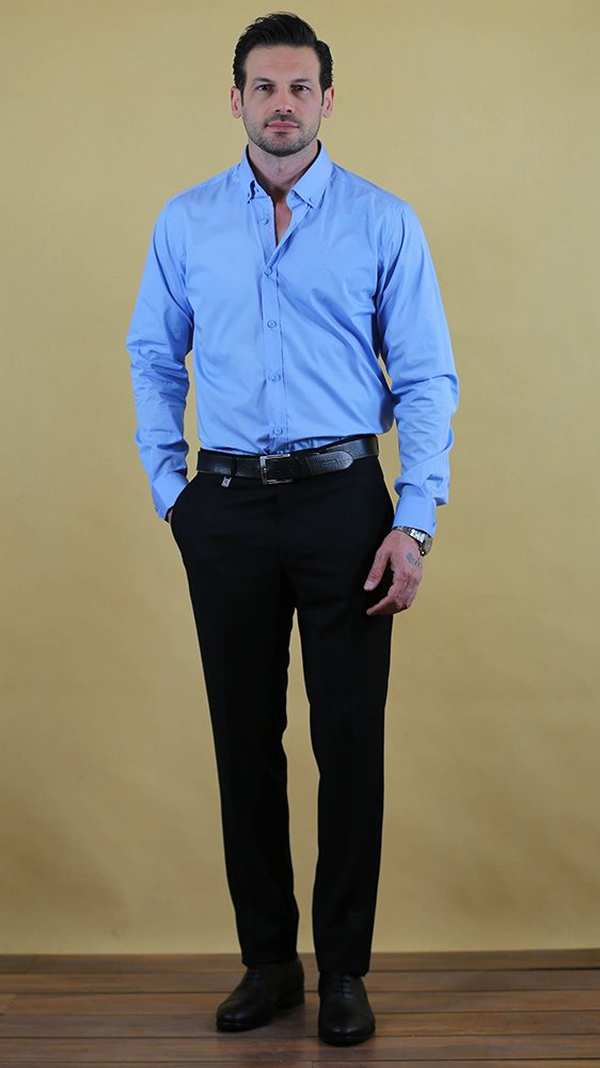 پیراهن مردانه 60323 برندس Brands