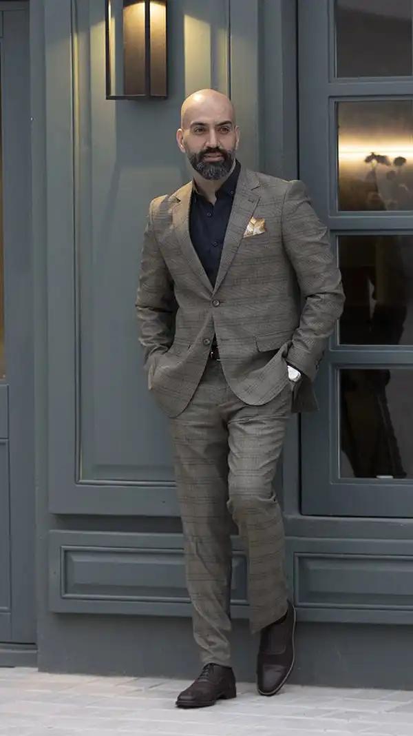 کت و شلوار مردانه 2735 برندس Brands