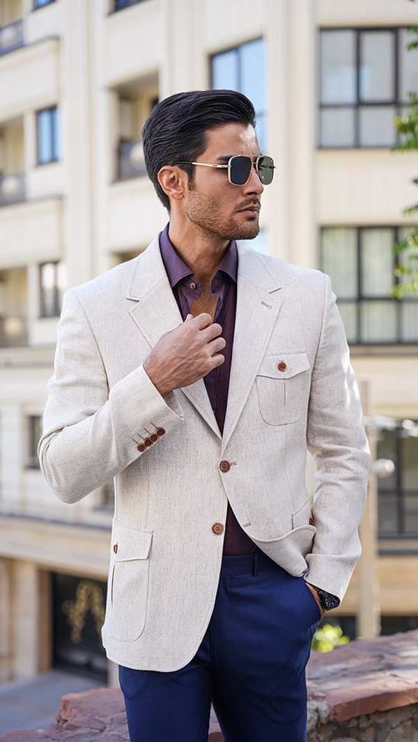 کت تک مردانه 40037 برندس Brands