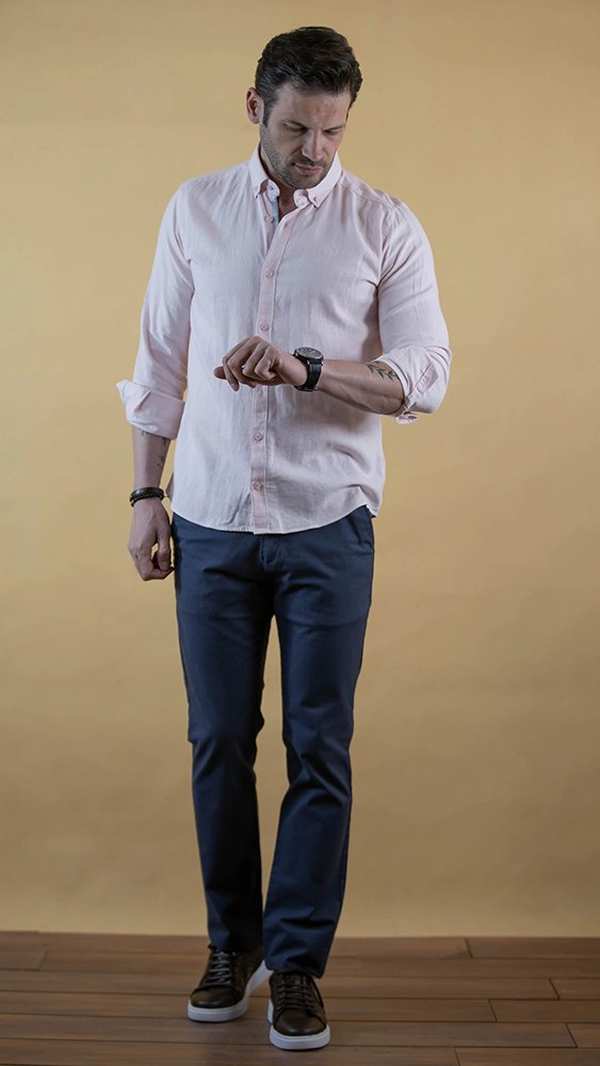 پیراهن مردانه 60342 برندس Brands