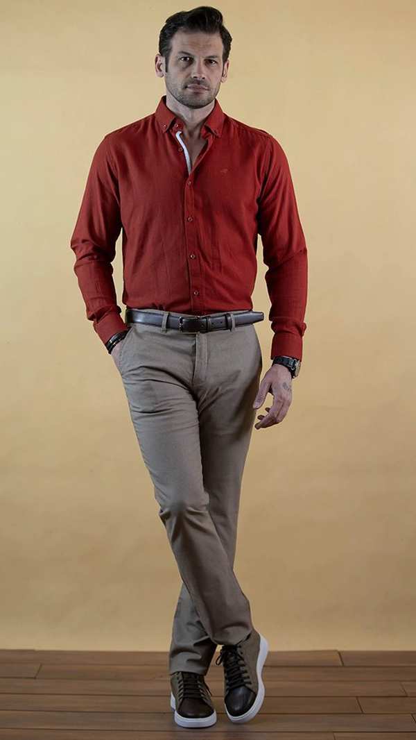 پیراهن مردانه 60342 برندس