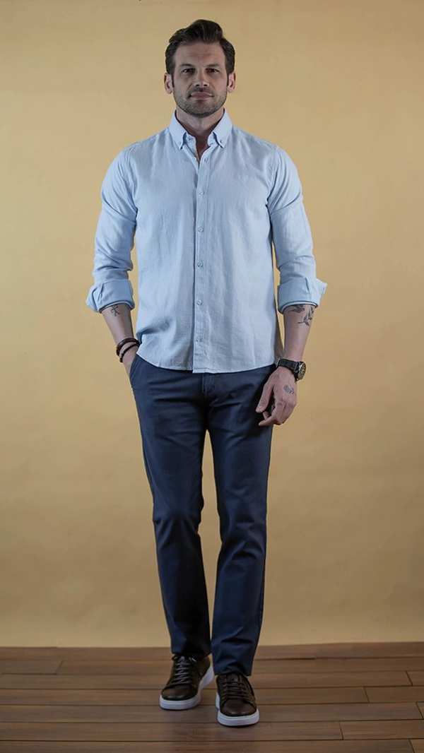 پیراهن مردانه 60342 برندس