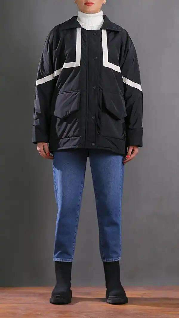 کاپشن زنانه 80070 برندس Brands