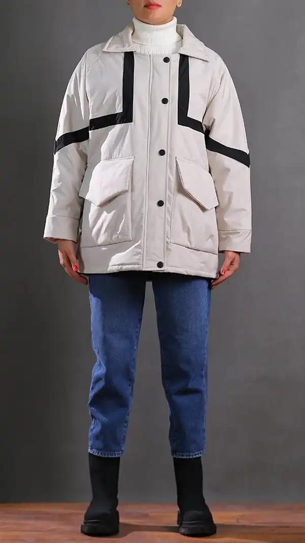 کاپشن زنانه 80070 برندس Brands