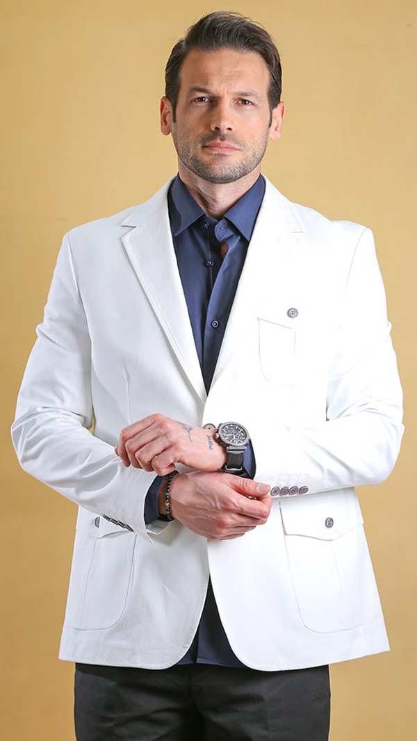 کت تک مردانه 40044 برندس Brands