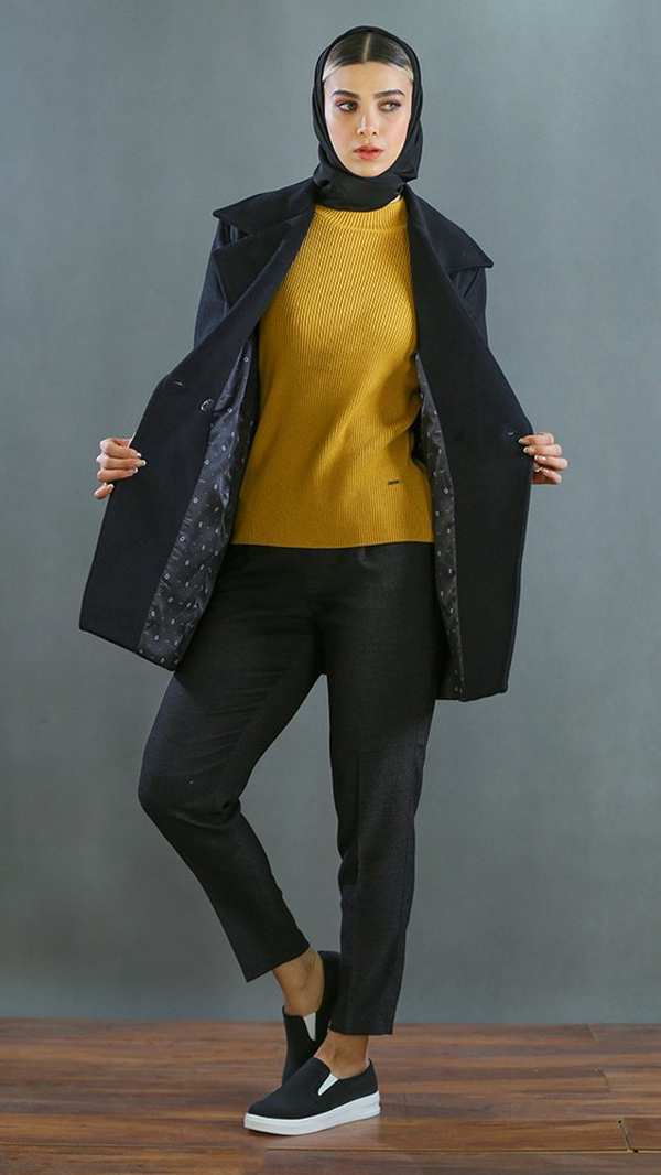 پالتو زنانه J1043 برندس Brands - تصویر 4