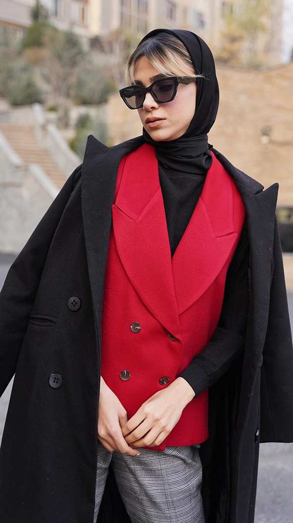 بارانی زنانه 40179 برندس Brands - تصویر 11