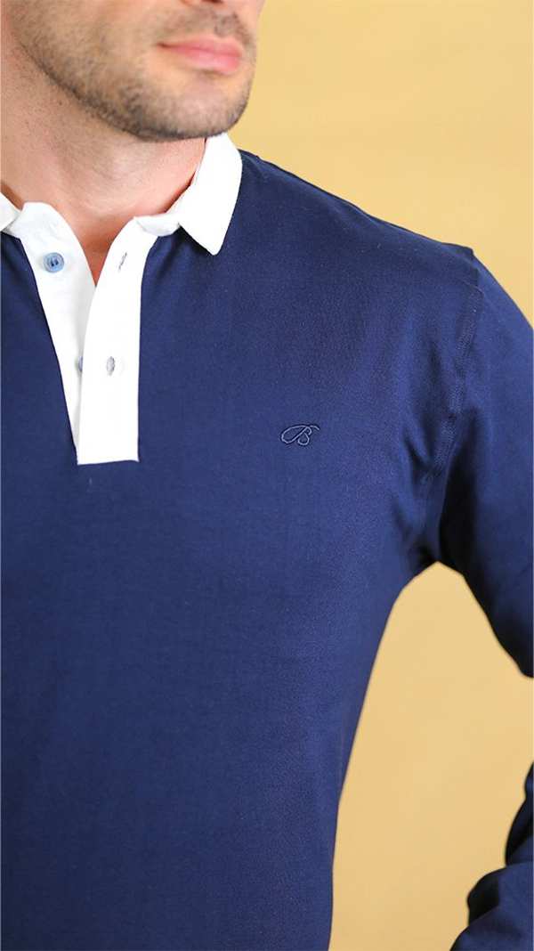 تی شرت زمستانه مردانه 70030 برندس Brands - تصویر 2