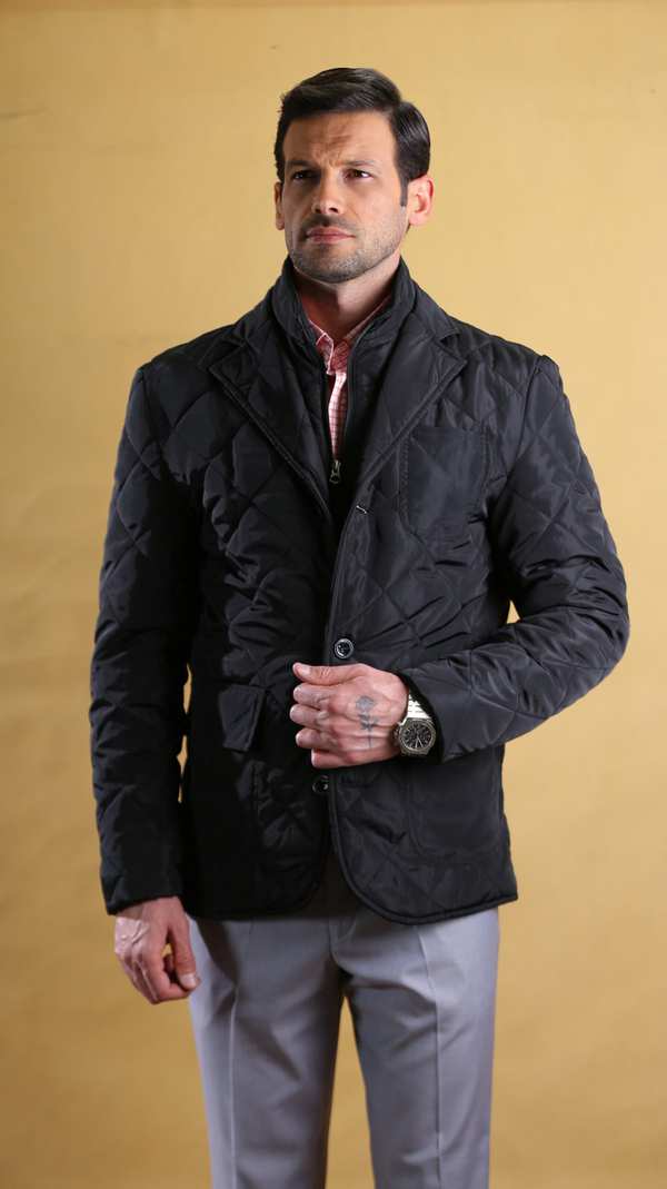 کاپشن مردانه 80077 برندس Brands