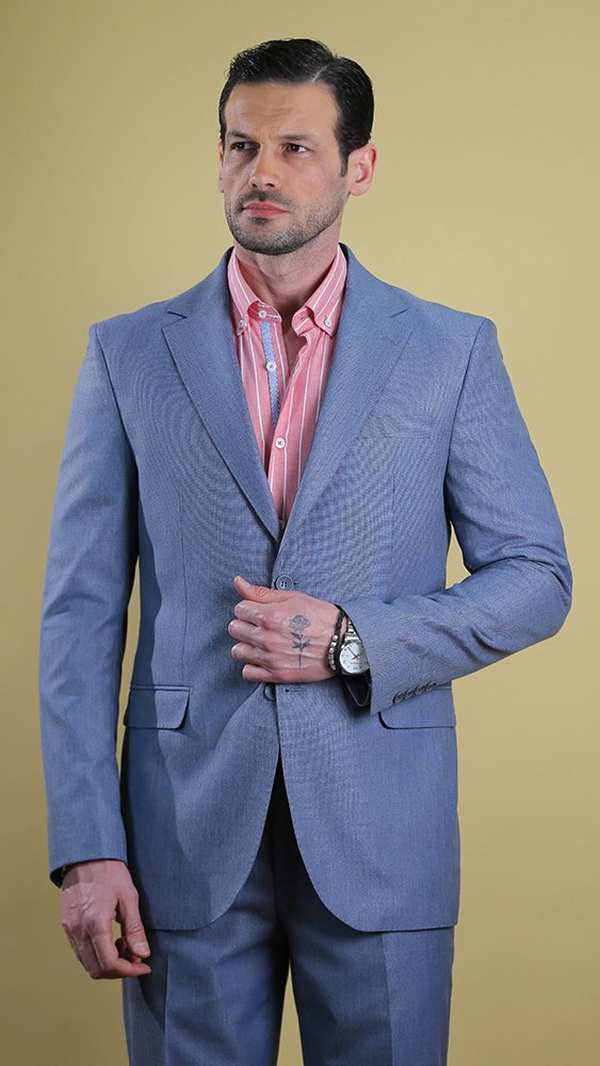 کت و شلوار مردانه 30029 برندس Brands