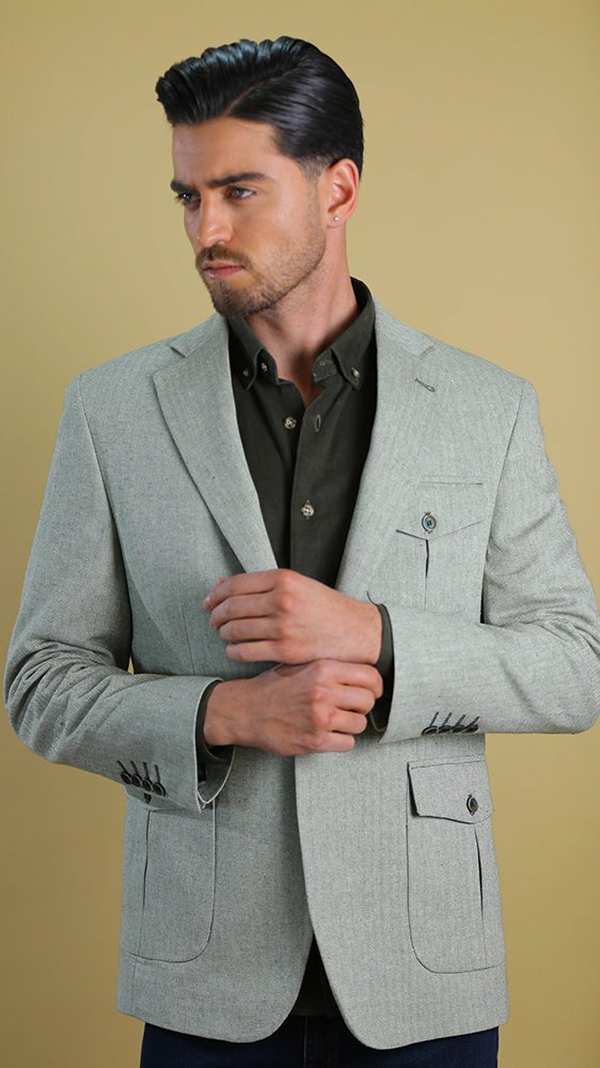 کت تک مردانه 40051 برندس Brands