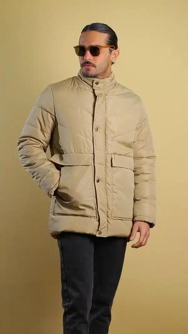 کاپشن مردانه 80048 برندس Brands