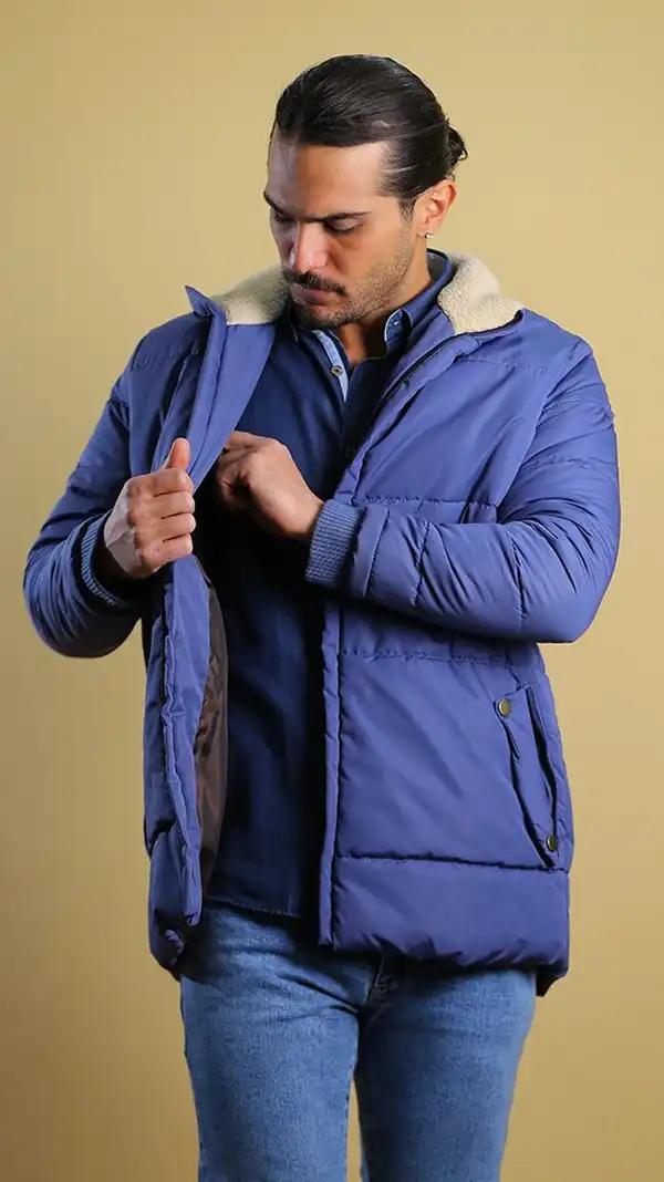 کاپشن مردانه 80051 برندس Brands