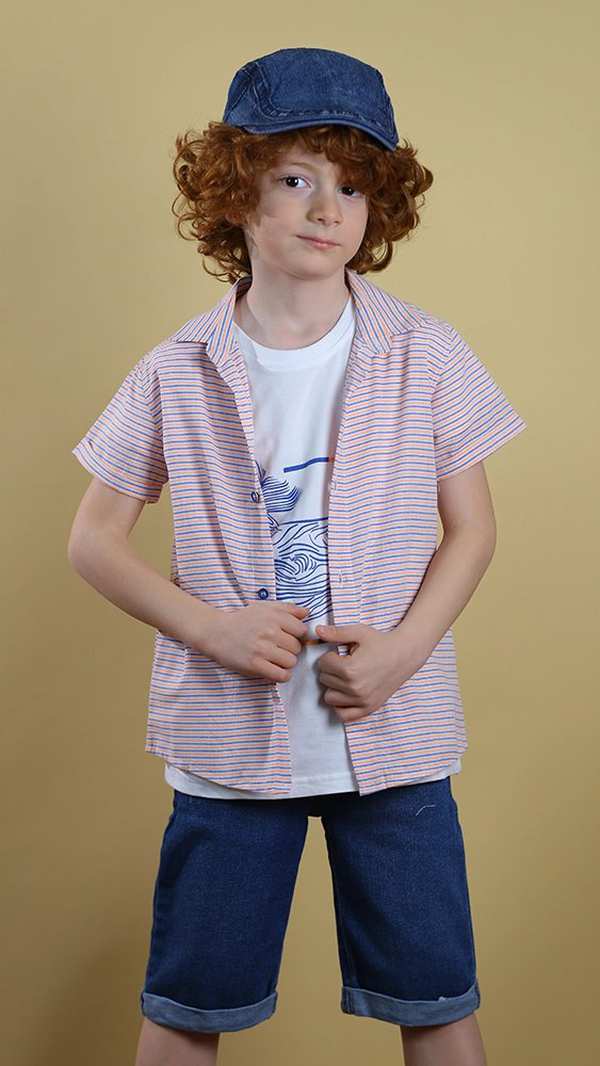 ست دو تکه پسرانه 43054 برندس Brands