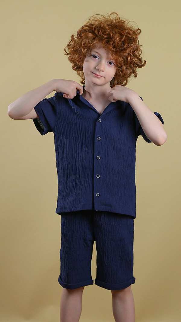 ست دو تکه پسرانه 45048 برندس Brands