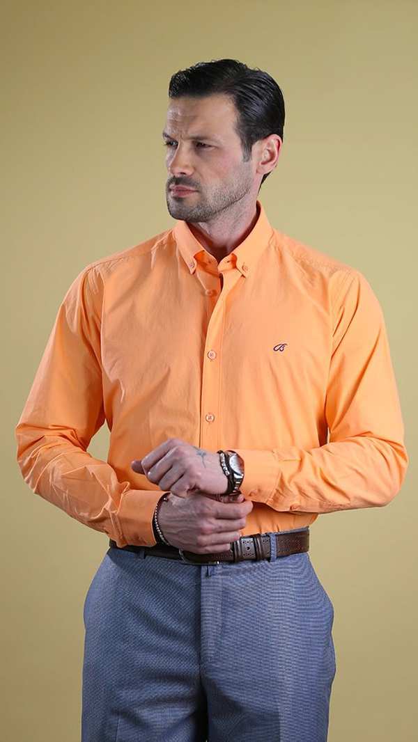 پیراهن مردانه 60406 برندس Brands