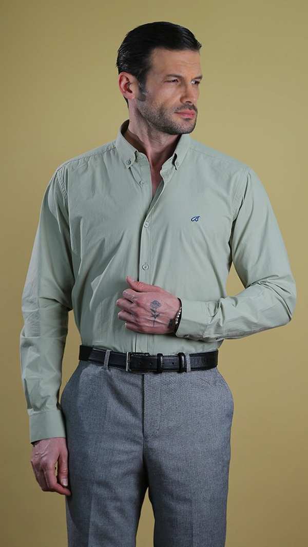 پیراهن مردانه 60406 برندس Brands