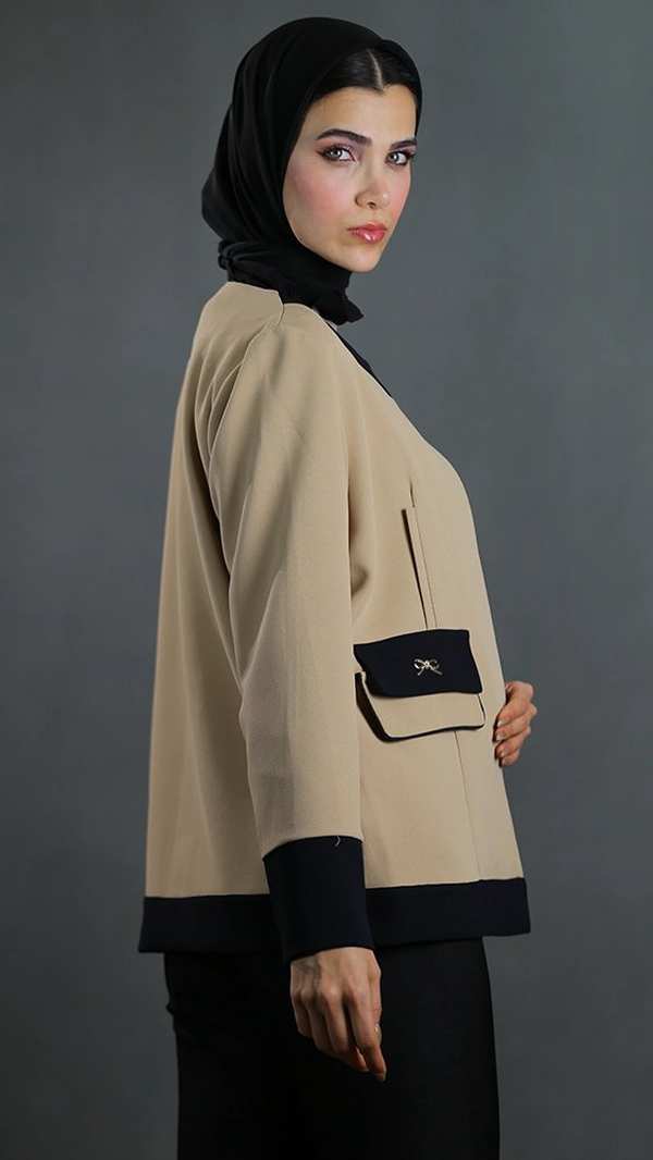 کت زنانه 20537 برندس Brands - تصویر 5