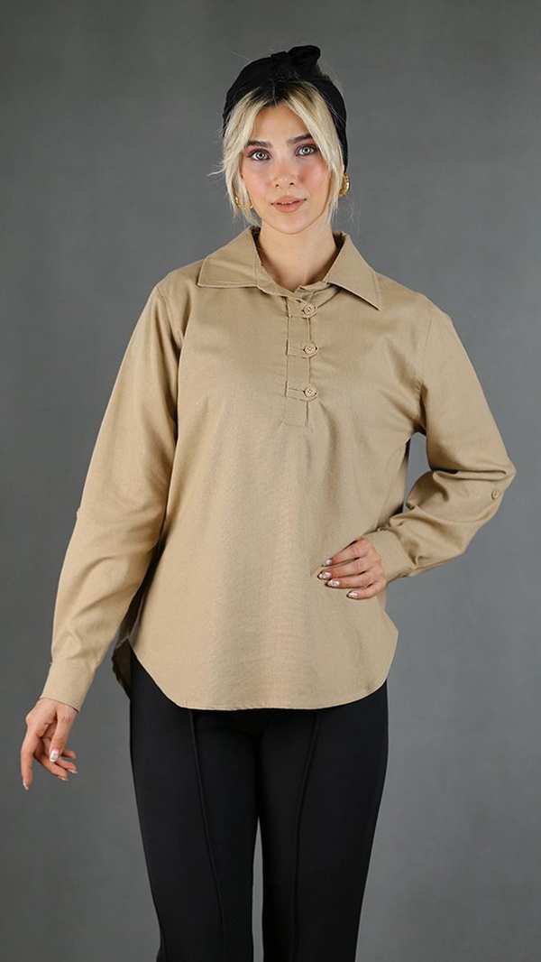 شومیز زنانه 1058 برندس Brands - تصویر 2