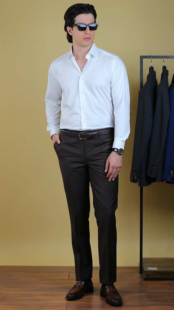 پیراهن مردانه 60449 برندس Brands