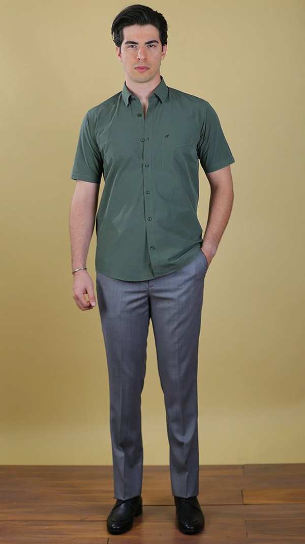 پیراهن مردانه 60438 برندس Brands