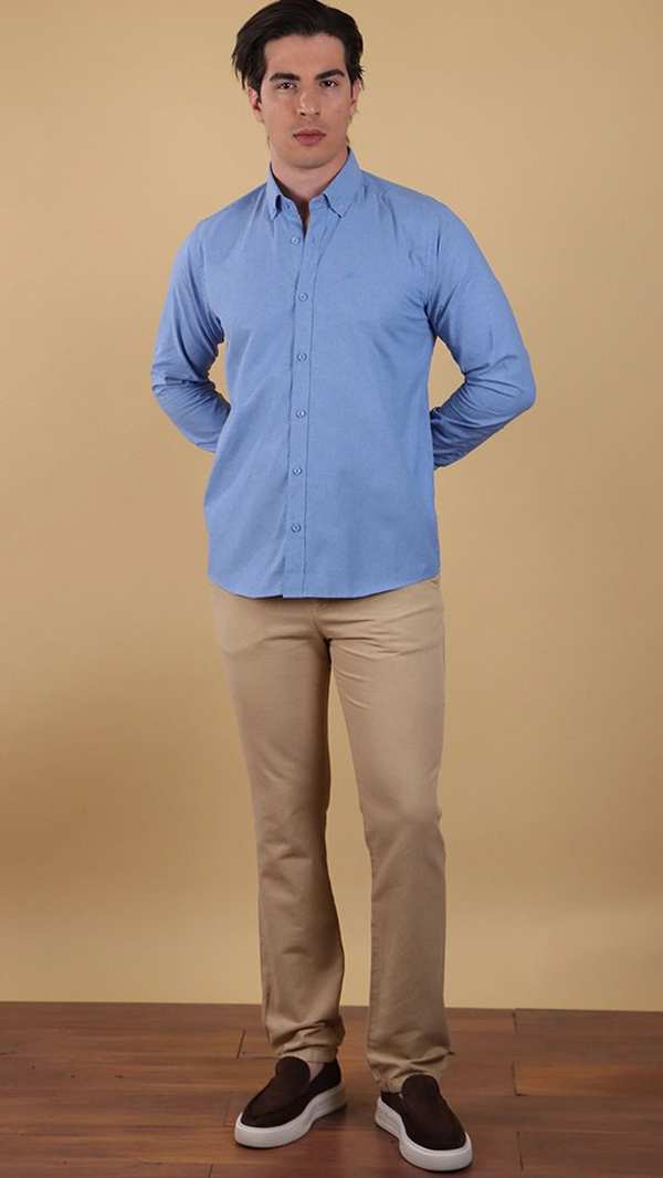 پیراهن مردانه 60452 برندس Brands