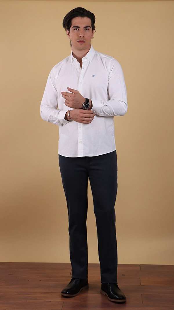 پیراهن مردانه 60452 برندس Brands