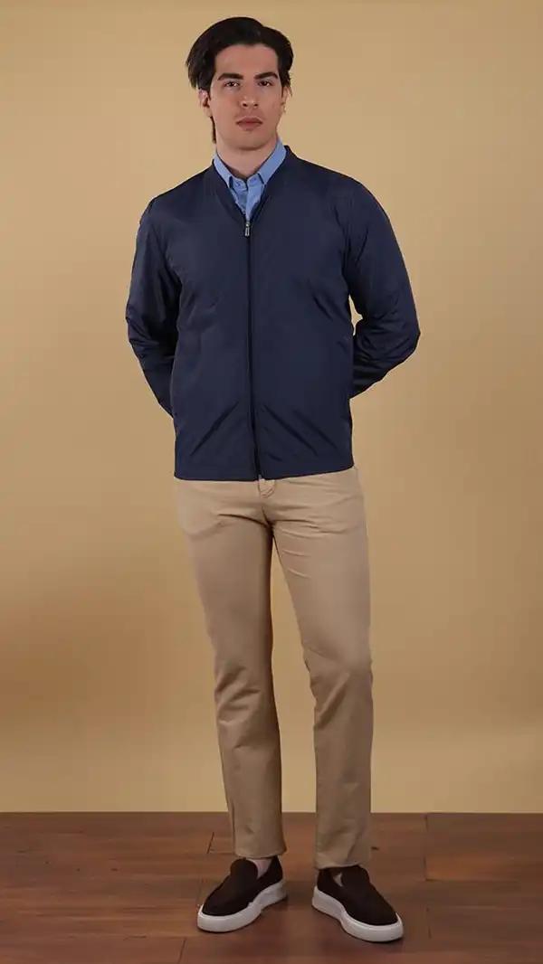 کاپشن بهاره مردانه 80082 برندس Brands