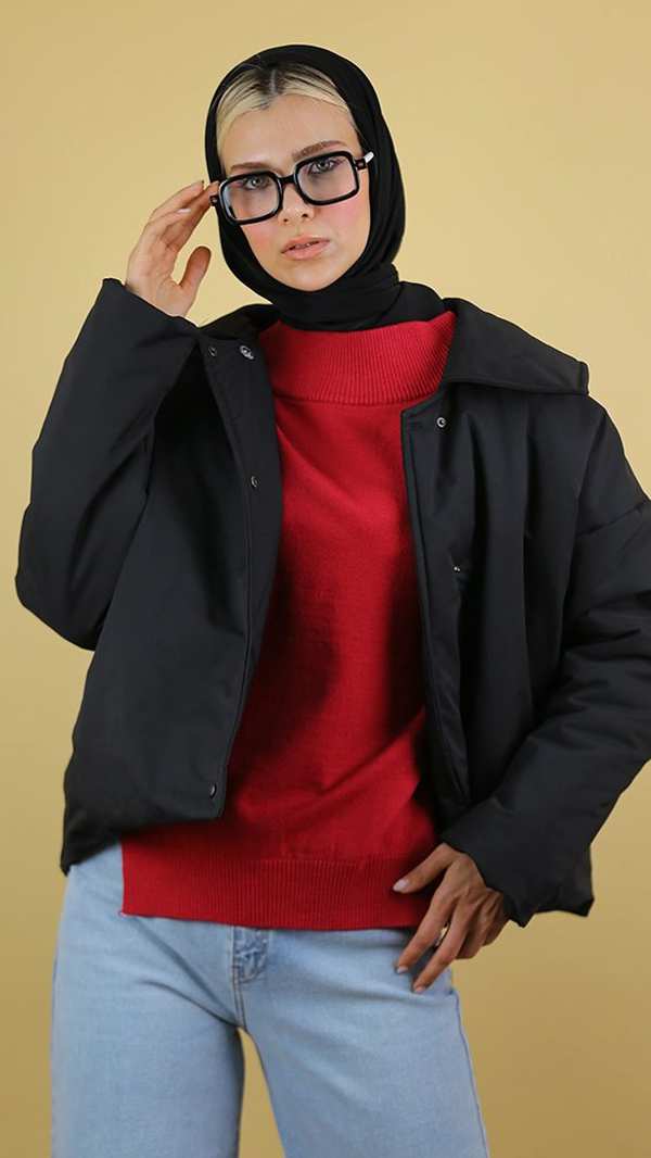 کاپشن زنانه 80124 برندس Brands - تصویر 3