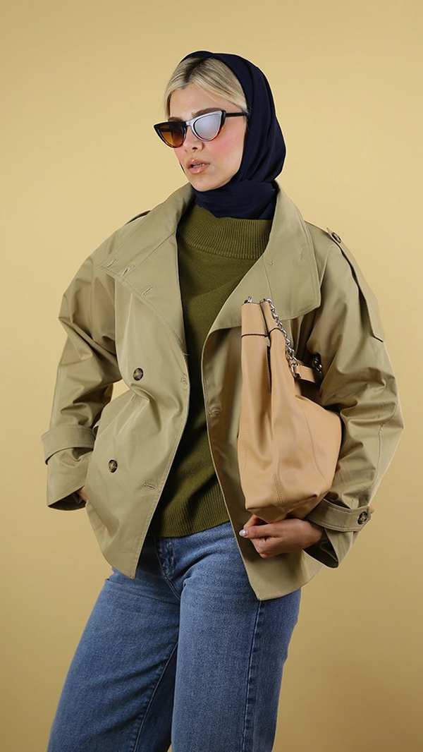 بارانی زنانه 40215 برندس Brands - تصویر 3