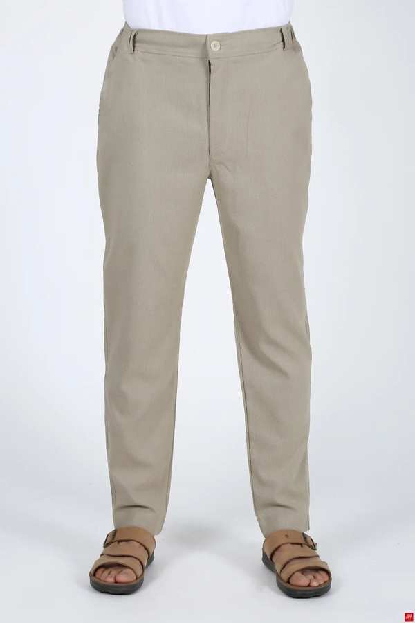 شلوار مردانه کرم روشن جی پی ای JPA کد 02384