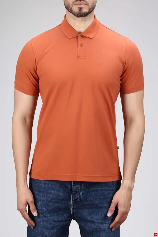 پولوشرت مردانه آجری جی پی ای JPA کد 02401