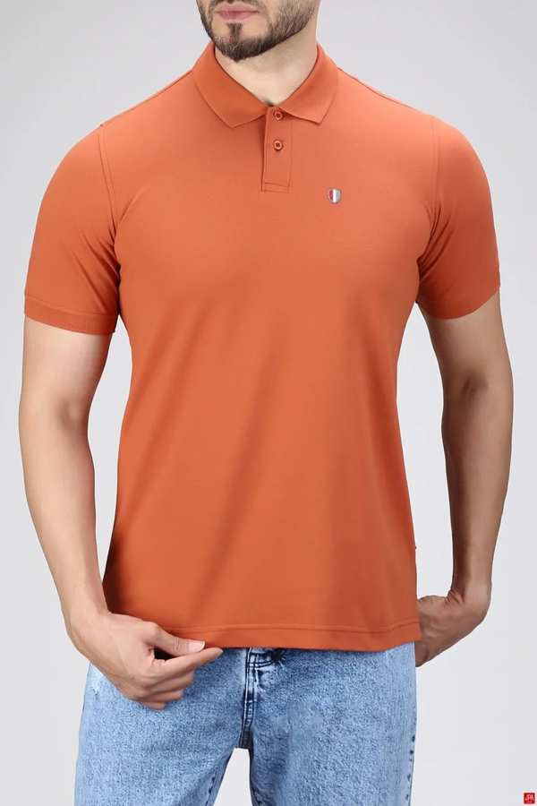 پولوشرت مردانه آجری جی پی ای JPA کد 02421