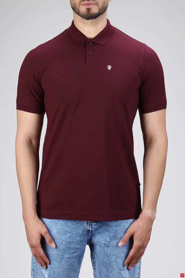 پولوشرت مردانه بنفش جی پی ای JPA کد 02421