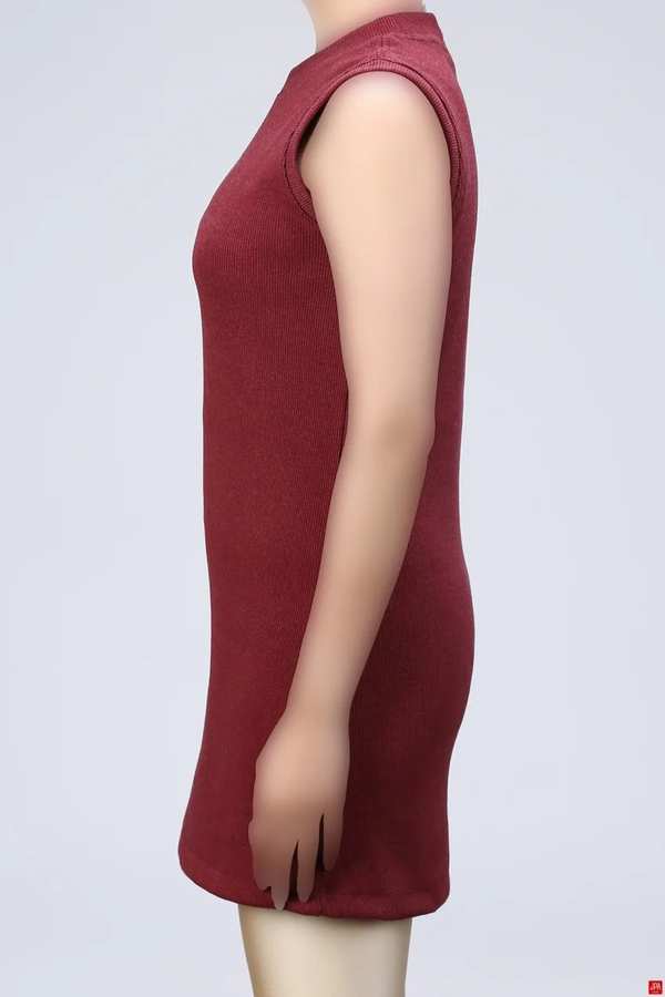 سارافون زنانه یقه گرد طرح دار اسلیم ( جذب) جی پی ای JPA – کد 02466 - تصویر 9