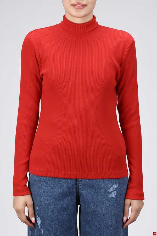 بلوز زنانه قرمز جی پی ای JPA کد 02469