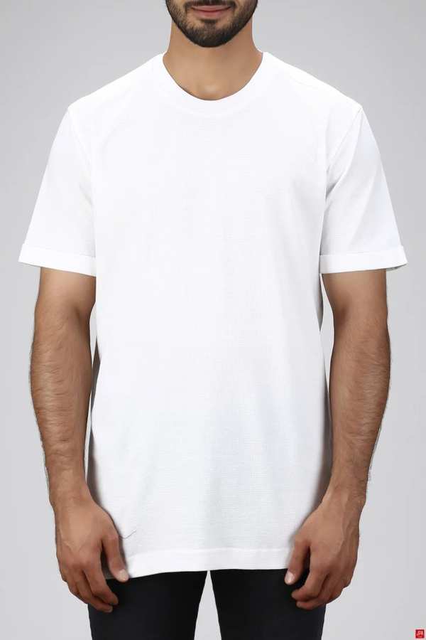 تی شرت مردانه شیری جی پی ای JPA کد 03014