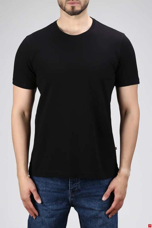 تی شرت مردانه مشکی جی پی ای JPA کد 03027