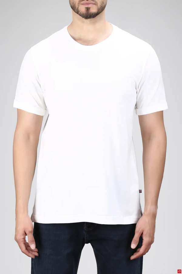 تی شرت مردانه شیری جی پی ای JPA کد 03027